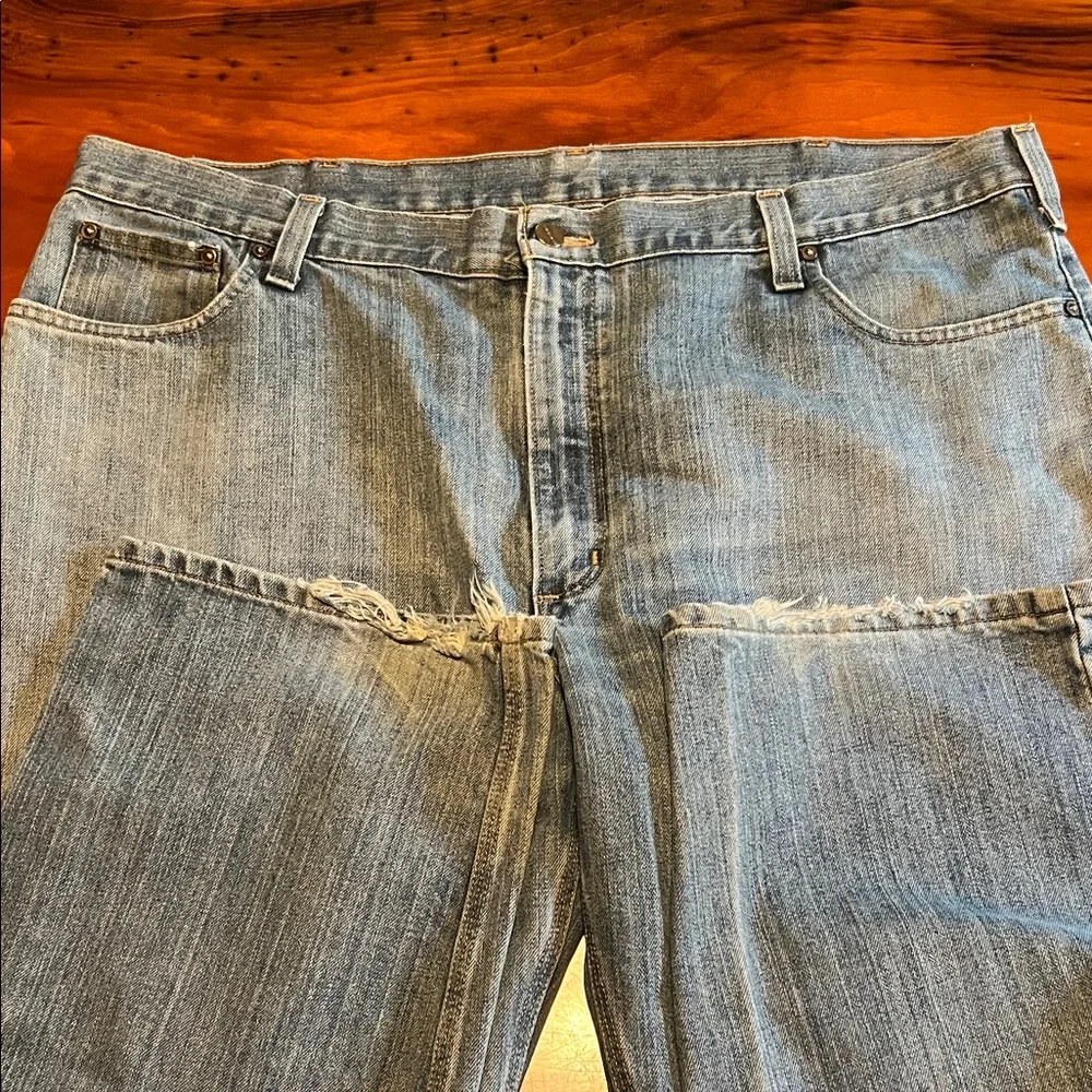 Carhartt Men's Light Blue Relaxed Jeans - Picture 4 of 5